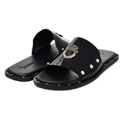 BLACK KING SLIPPERS (SR BLK 202)