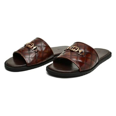 GG COFFEE SLIPPERS (SR BRN 204)