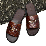 GG COFFEE SLIPPERS (SR BRN 204)