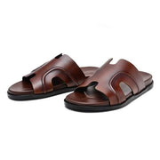 HERMENS COFFEE SLIPPERS (SR BRN 207)