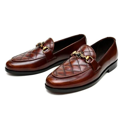 BROWN PRIME STEP LOAFERS (SR BRN 01)