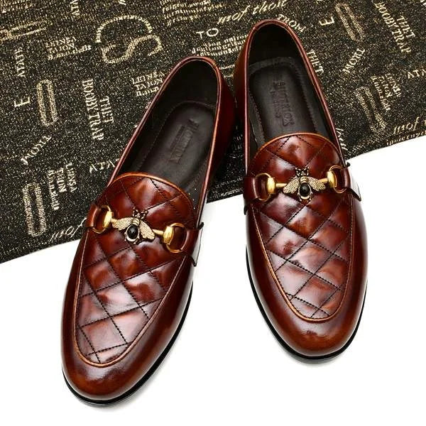 BROWN PRIME STEP LOAFERS (SR BRN 01)